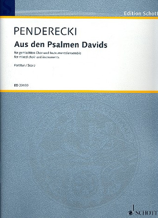 Krzysztof Penderecki - Aus den Psalmen Davids
