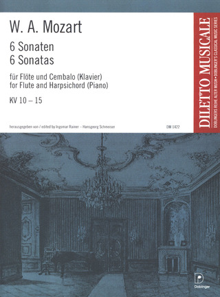Wolfgang Amadeus Mozart - 6 Sonaten KV 10-15 KV 10-15