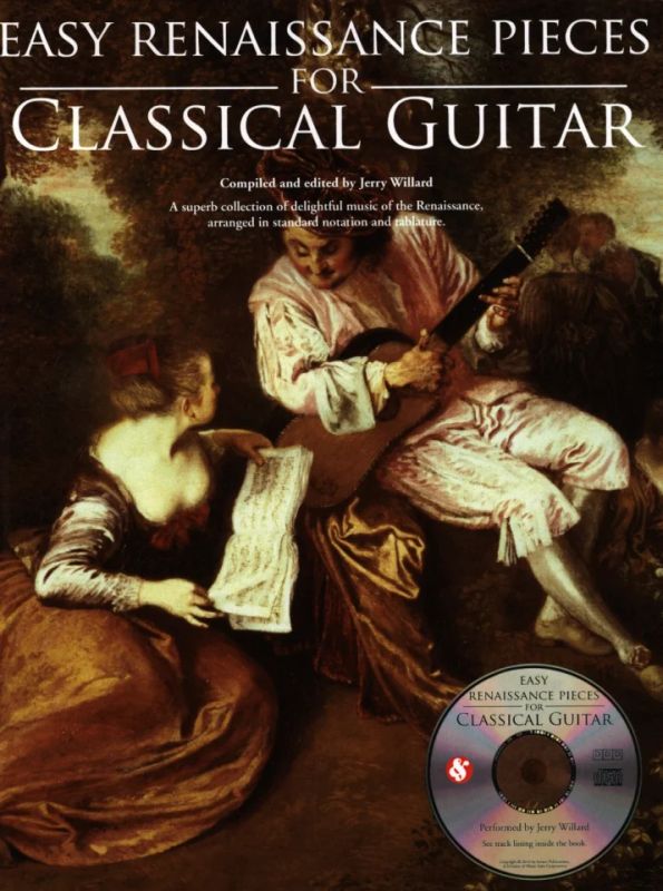 Easy Renaissance Pieces For Classical Guitar