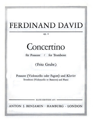 Ferdinand David: Concertino  Es-Dur op. 4