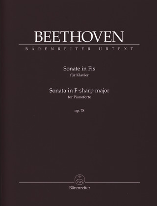 Ludwig van Beethoven - Sonata in F-sharp major op.78