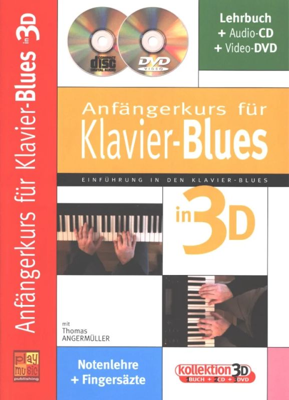 Thomas Angermüller - Anfängerkurs für Klavier-Blues in 3D