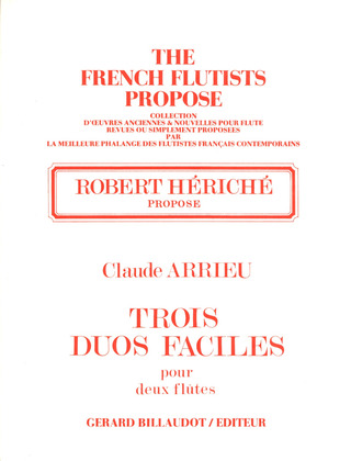 Claude Arrieu - 3 Duos Faciles