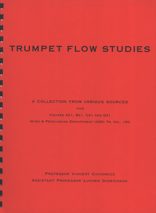Vincent Cichowicz - Trumpet flow studies