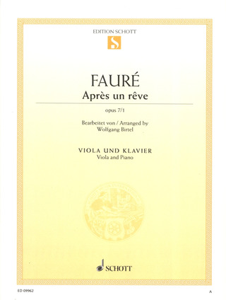 Gabriel Fauré - Après un rêve op. 7/1