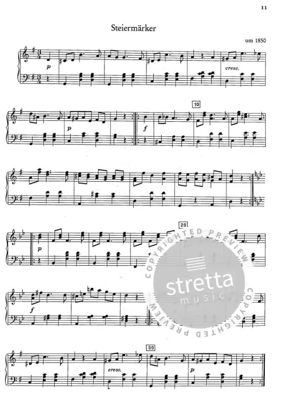 Anton Bruckner: Werke für Klavier zu zwei Händen (3)