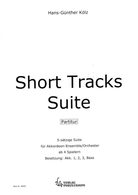 Hans-Günther Kölz - Short Tracks Suite