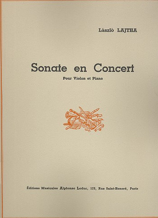 Sonate En Concert Op68