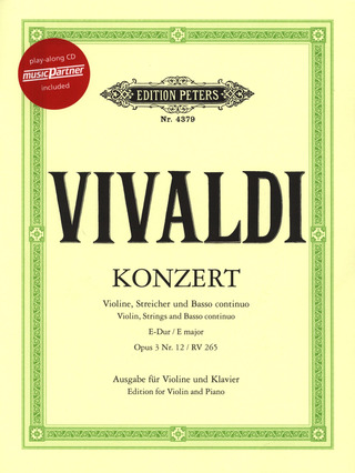 Antonio Vivaldi - Concerto in E Op. 3 No. 12 RV 265