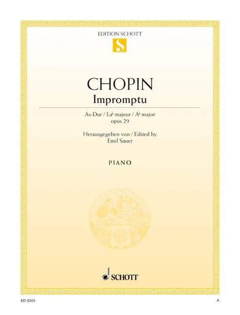 Frédéric Chopin - Impromptu La bémol majeur