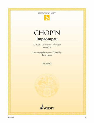 Frédéric Chopin - Impromptu A-flat major