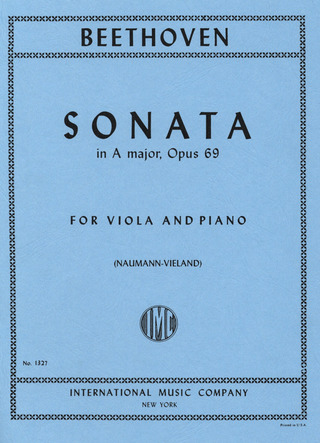 Ludwig van Beethoven - Sonata La Op. 69