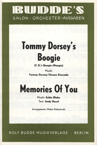 Tommy Dorsey - Boogie + Memories of you
