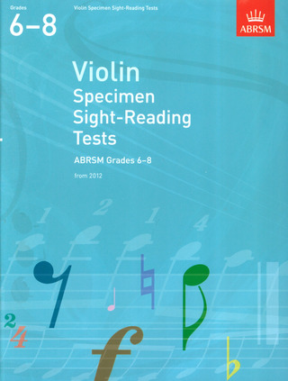 ABRSM: Violin Specimen Sight-Reading Tests - Grades 6-8