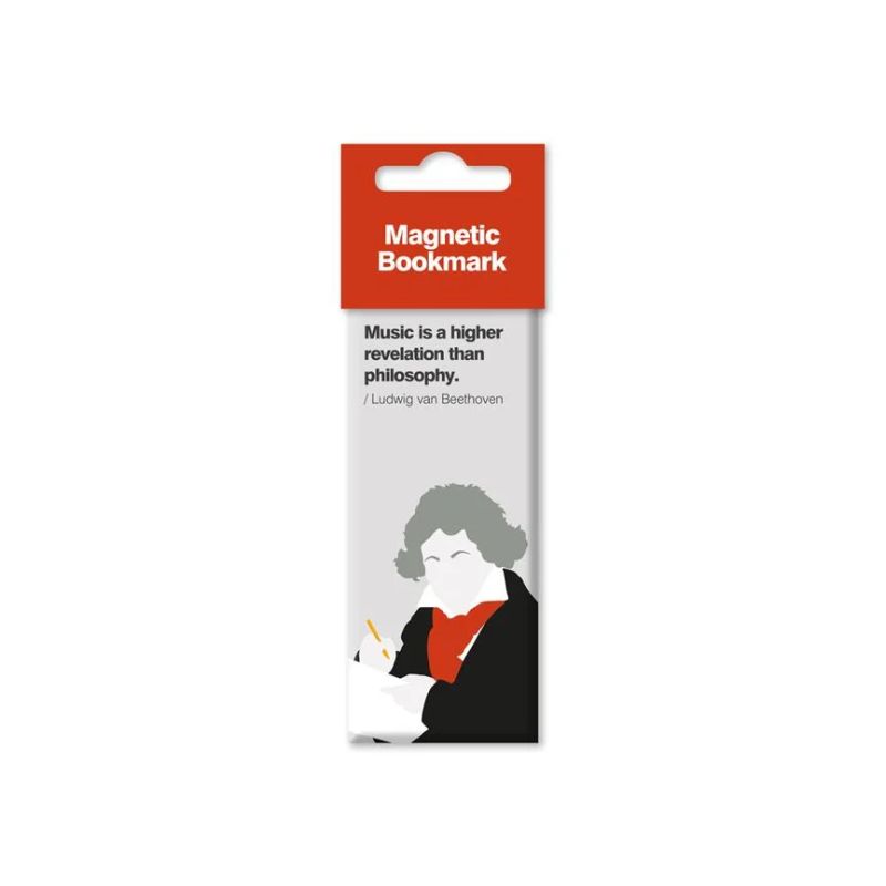 Magnetic bookmark Beethoven