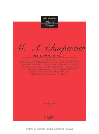 Marc-Antoine Charpentier - Petits Motets 7