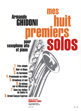 Armando Ghidoni - Mes Huit Premiers Solos