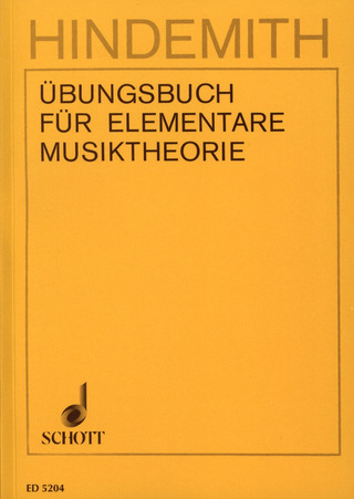 Paul Hindemith - Übungsbuch für elementare Musiktheorie