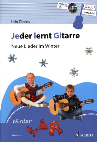 Jeder lernt Gitarre – Neue Lieder im Winter