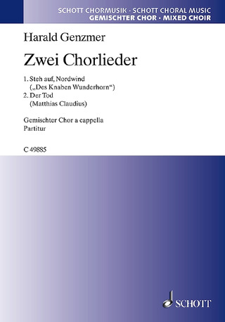 Harald Genzmer - Zwei Chorlieder