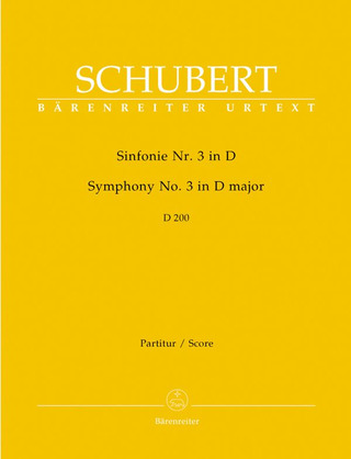 Franz Schubert - Sinfonie Nr. 3 D-Dur D 200
