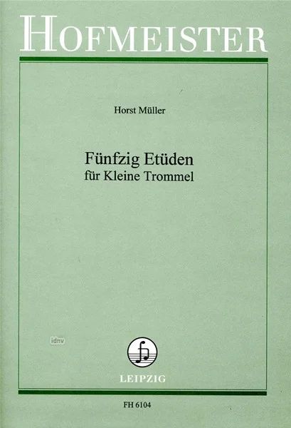Horst Müller - Fünfzig Etüden für kleine Trommel