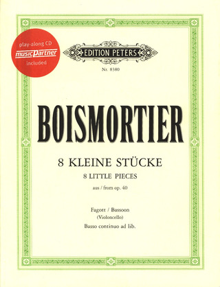 Joseph Bodin de Boismortier: 8 Kleine Stuecke (Op 40)
