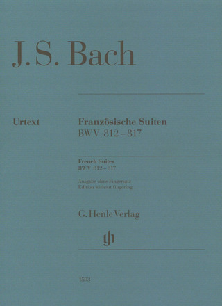 Johann Sebastian Bach - Suites françaises BWV 812–817