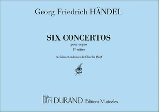 Georg Friedrich Haendel - Concertos Orgue Vol 1 (Op 4 N 1N 7 - Op7 N 1