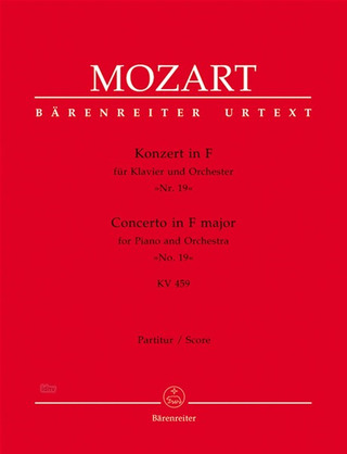 Wolfgang Amadeus Mozart - Konzert Nr. 19 F-Dur KV 459
