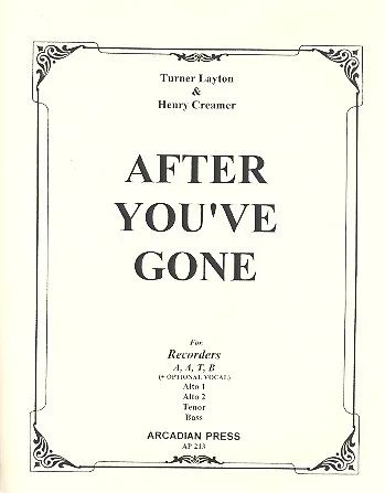 Turner Layton - After You've Gone