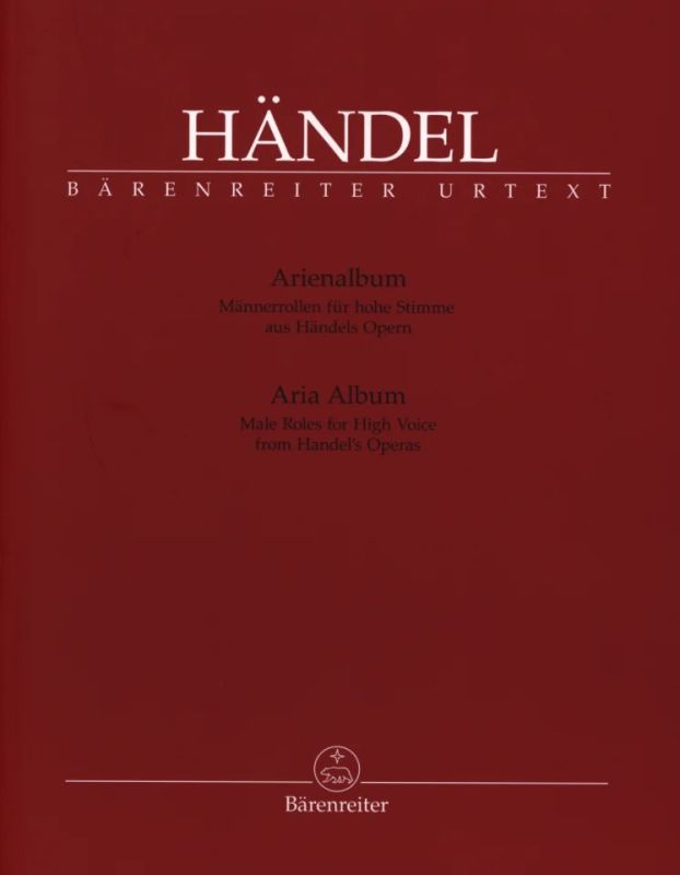 Georg Friedrich Händel - Arienalbum (Hohe Stimme Männer)