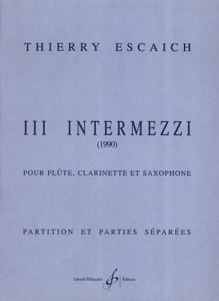 Thierry Escaich - III Intermezzi
