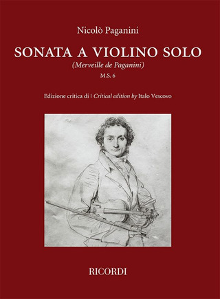 Niccolò Paganini: Sonata a violino solo