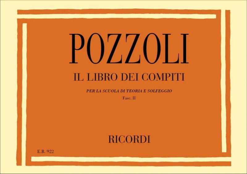 Ettore Pozzoli - Il Libro dei Compiti 2