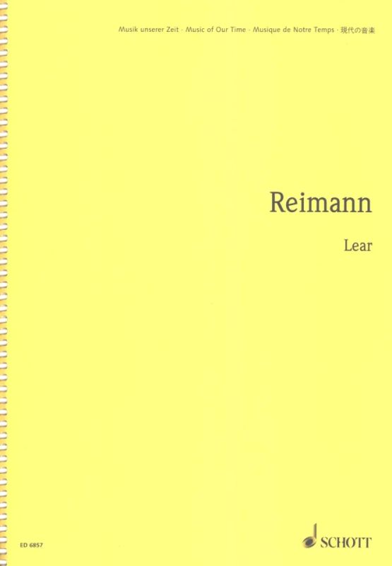 Aribert Reimann - Lear