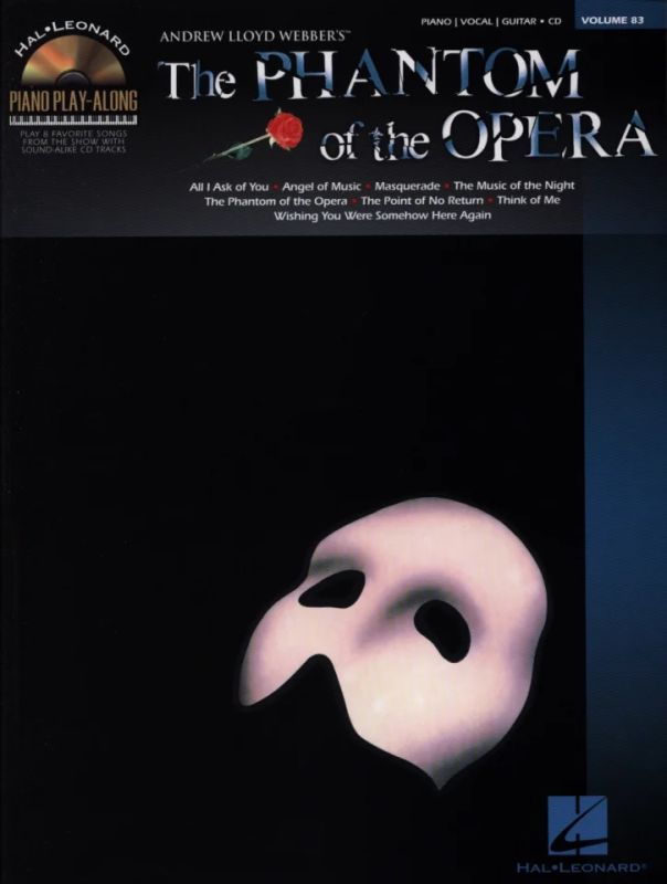 Andrew Lloyd Webber - Piano Play-Along Volume 83: The Phantom of the Opera