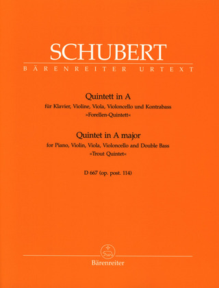 Franz Schubert - Quintett in A op. post. 114 D 667