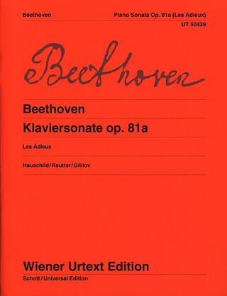 Ludwig van Beethoven - Klaviersonate (Les Adieux) op. 81a