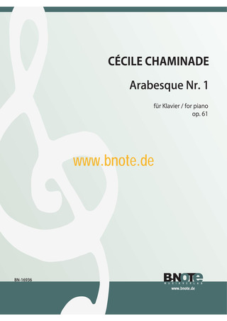 Cécile Chaminade - Arabesque op. 61