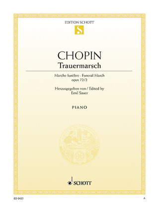 Frédéric Chopin - Marche funèbre Ut mineur