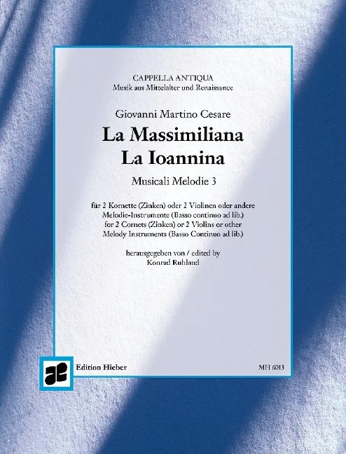 Giovanni Martino Cesare - La Massimiliana / La Ioannina