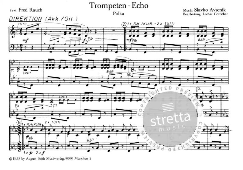 Slavko Avsenik - Trompeten-Echo (1)