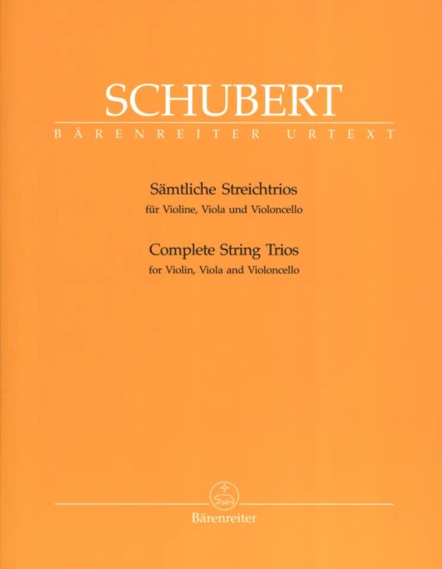 Franz Schubert - Sämtliche Streichtrios