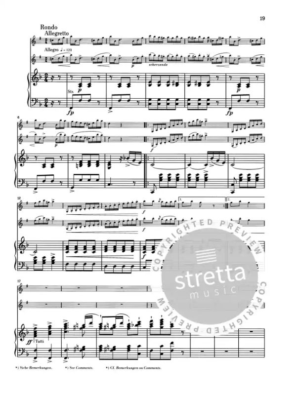Carl Maria von Weber - Concerto pour clarinette n° 1 en fa mineur op. 73