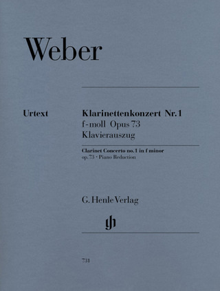 C.M. von Weber - Clarinet Concerto no. 1 f minor op. 73