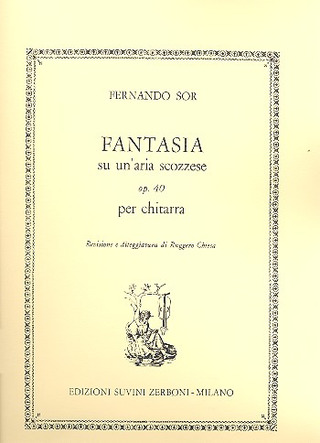 Fernando Sor - Fantasia Su Un Aria Scozzese Sc 40 Per Chitarra
