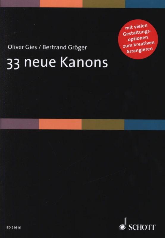 Oliver Gieset al. - 33 neue Kanons