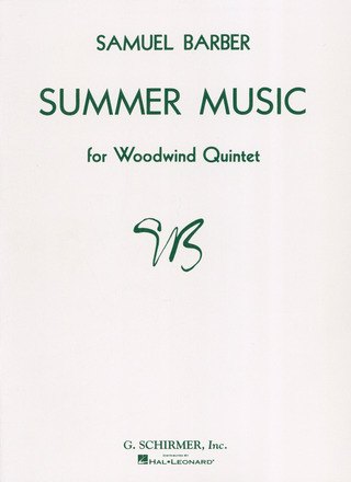 Samuel Barber: Barber Summer Music For Woodwind Quintet Pts