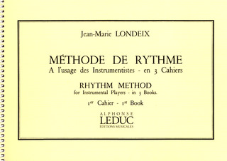Jean-Marie Londeix: Méthode de rhythme 1